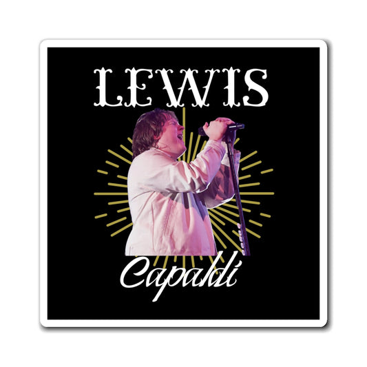 Lewis Capaldi Magnets - Graphic