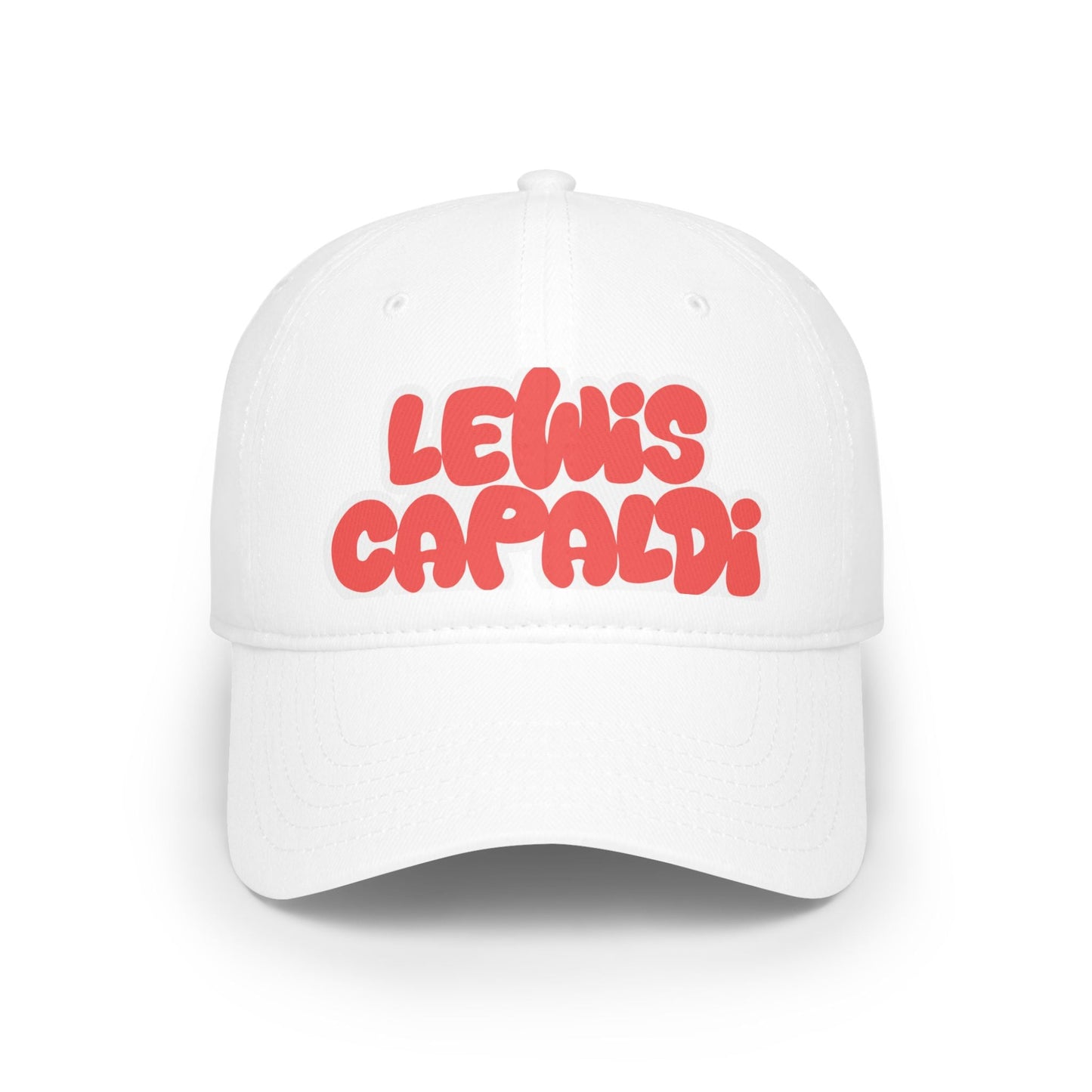 Lewis Capaldi Low Profile Baseball Hat - Writing