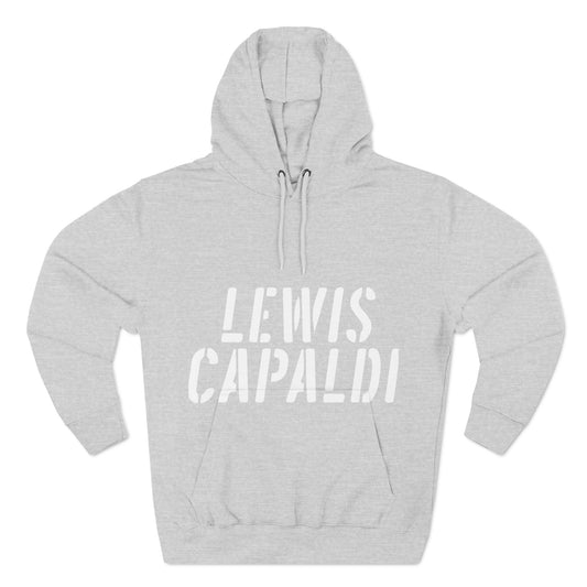 Lewis Capaldi Three-Panel Fleece Hoodie - Writing