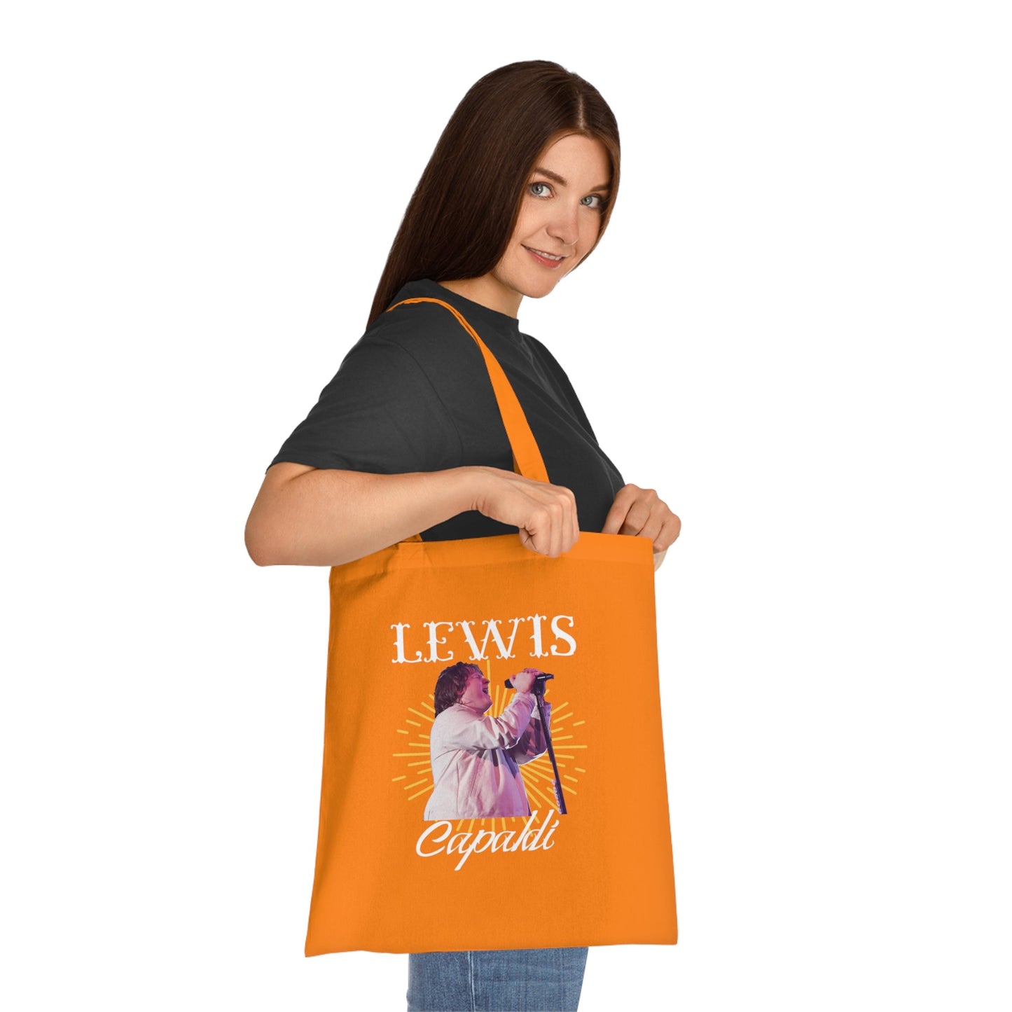 Lewis Capaldi Cotton Tote Bag - Graphic