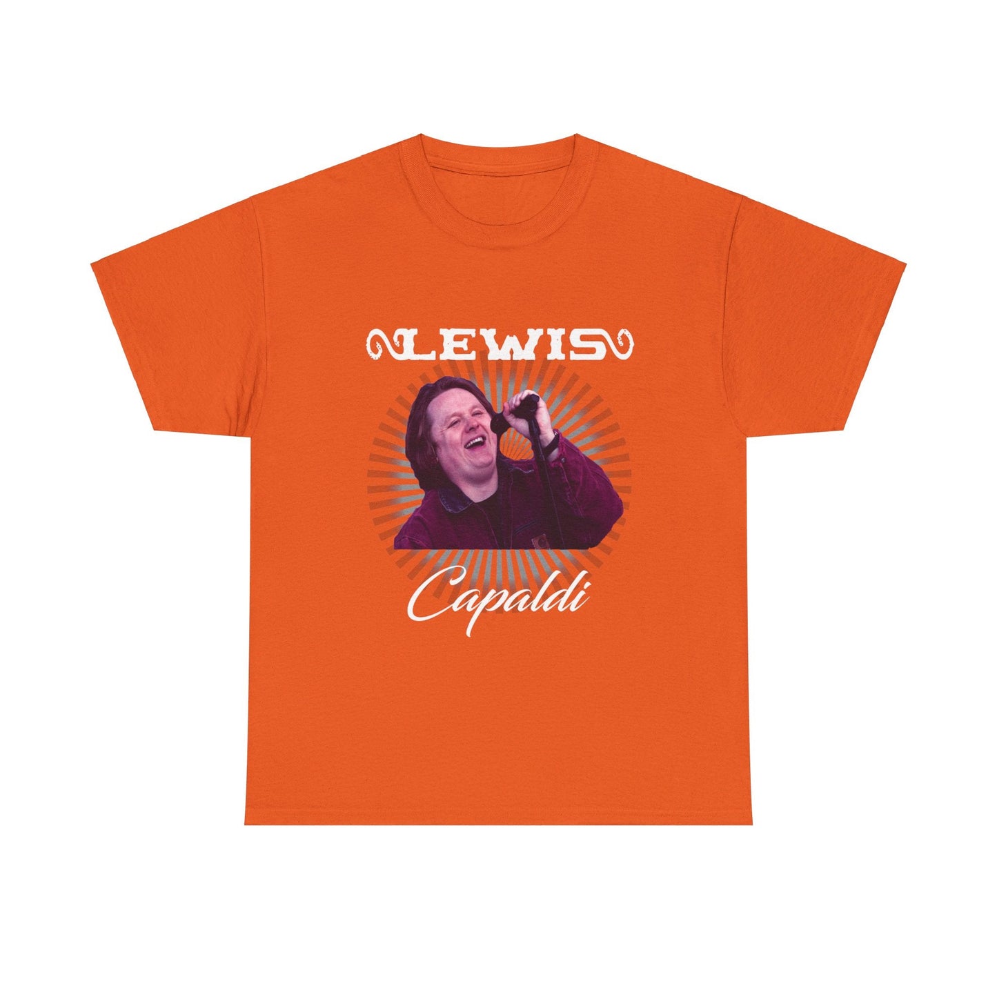 Lewis Capaldi Unisex Heavy Cotton Tee - Graphic