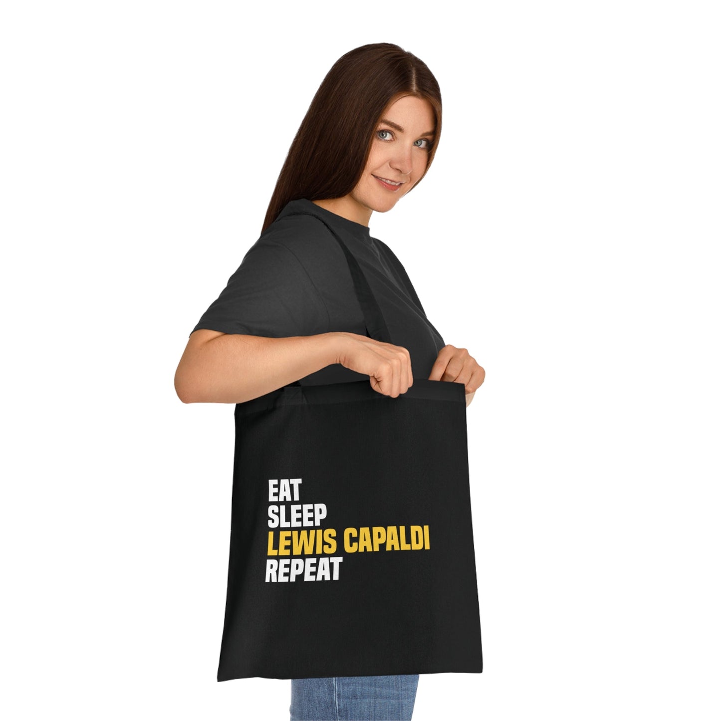 Lewis Capaldi Tote bag - Eat sleep Lewis Capaldi repeat