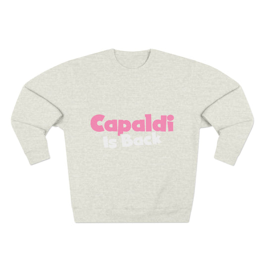 Lewis Capaldi Unisex Crewneck Sweatshirt - Capaldi Is Back