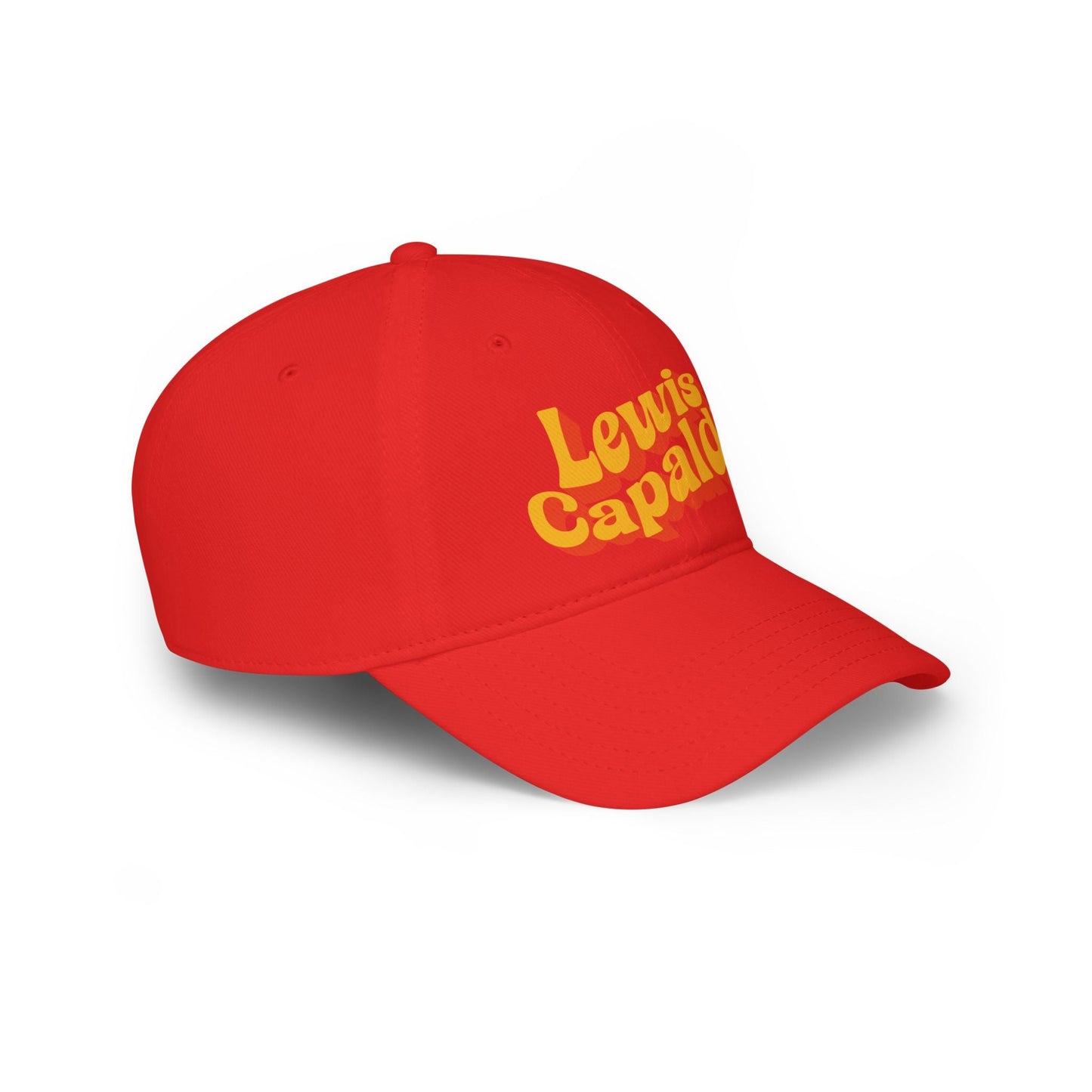 Lewis Capaldi Low Profile Baseball Hat - Writing