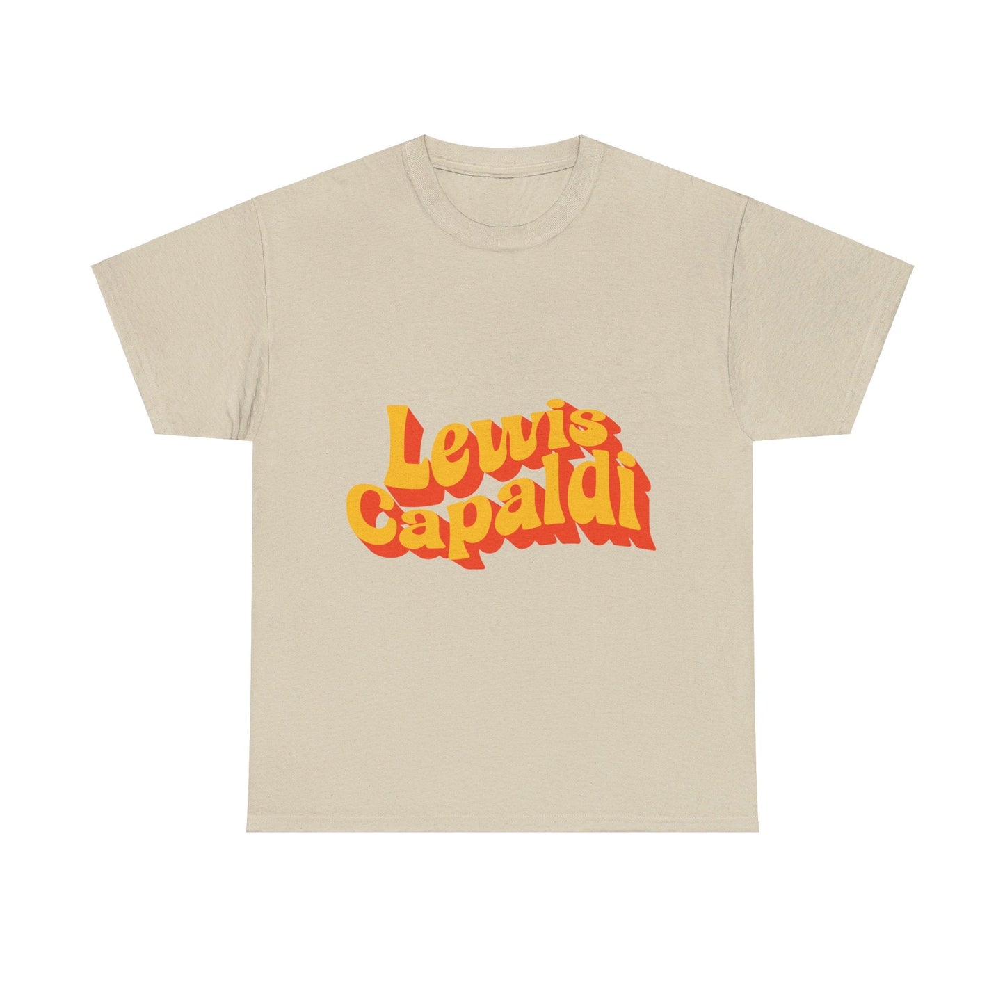 Lewis Capaldi Unisex Heavy Cotton Tee - Writing