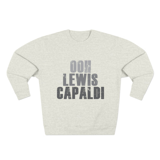 Lewis Capaldi Unisex Crewneck Sweatshirt - Ooh Lewis Capaldi