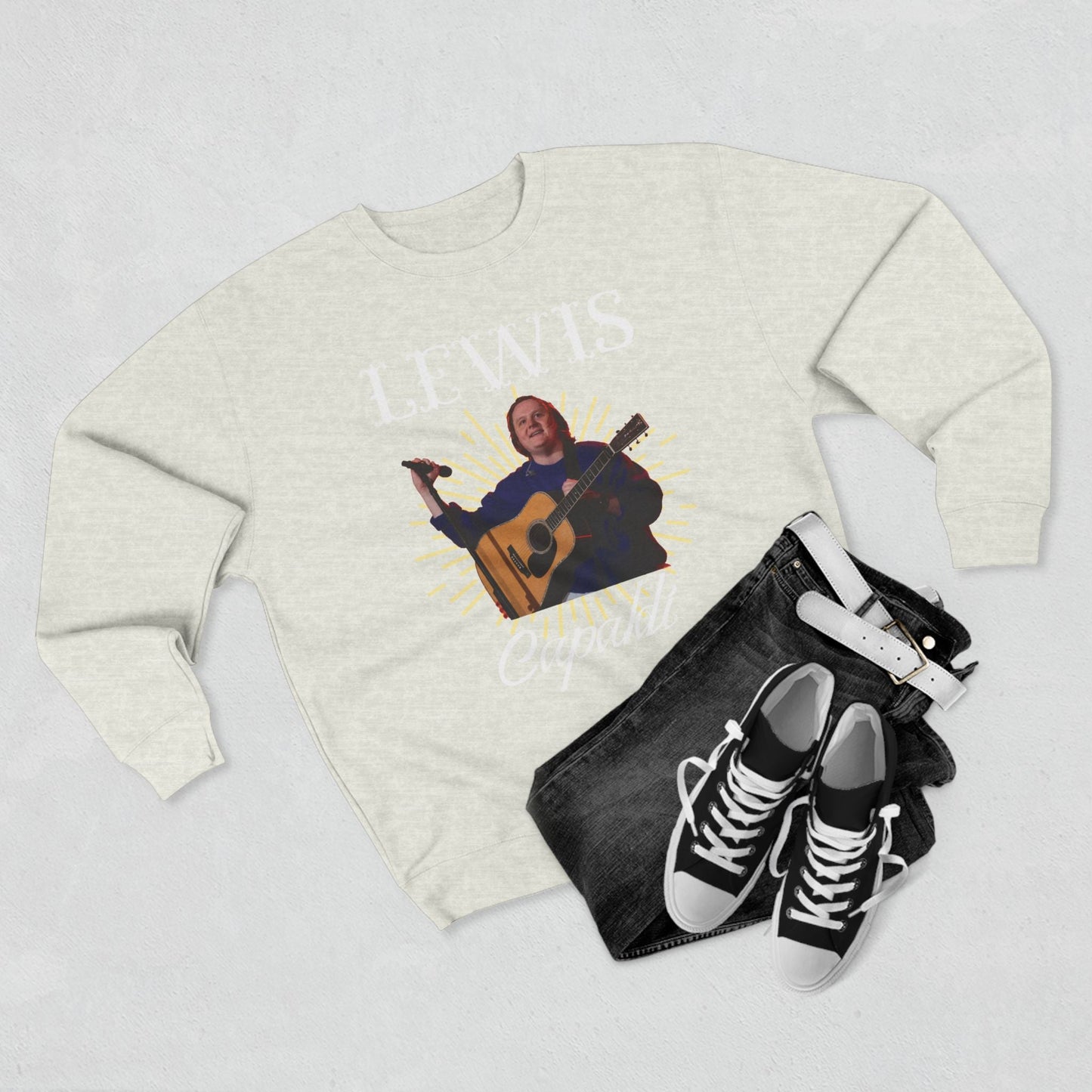 Lewis Capaldi Unisex Crewneck Sweatshirt - Graphic