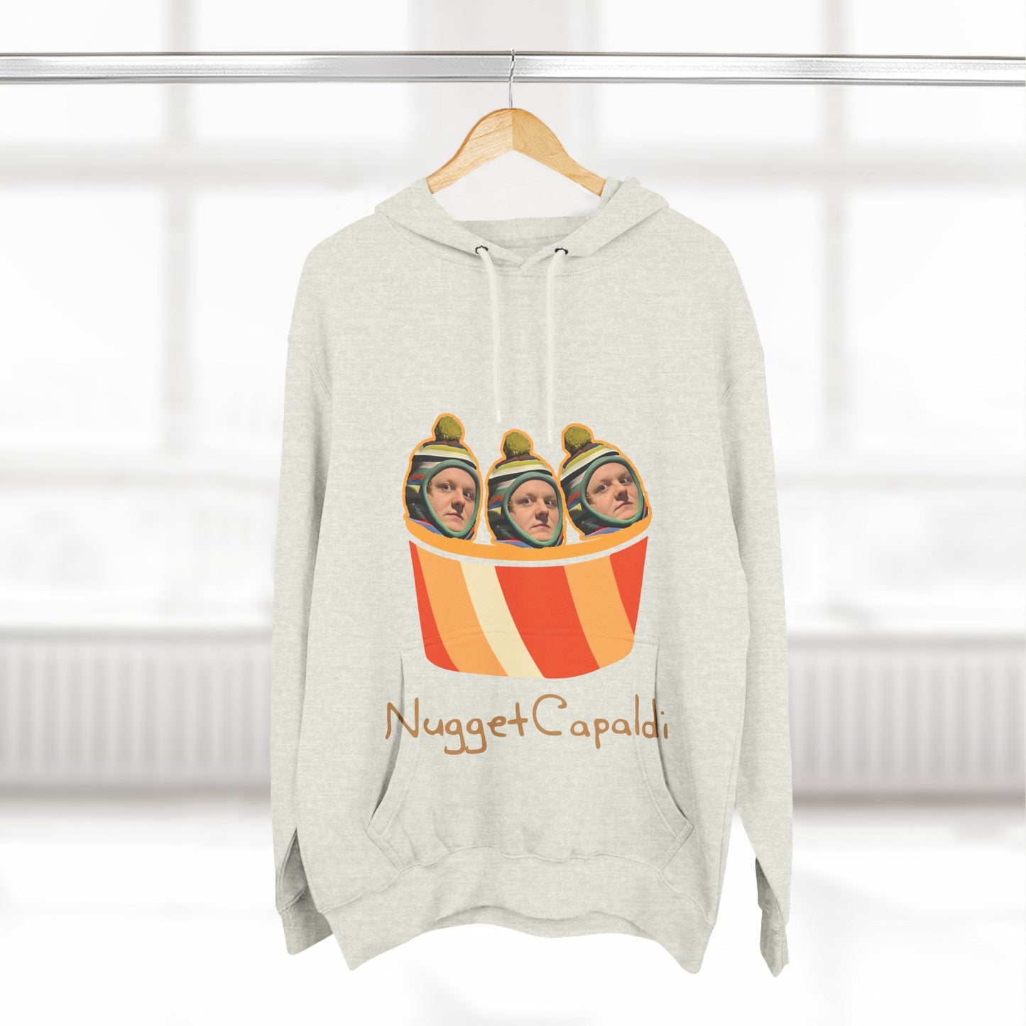 Lewis Capaldi Three-Panel Fleece Hoodie - Nugget Capaldi