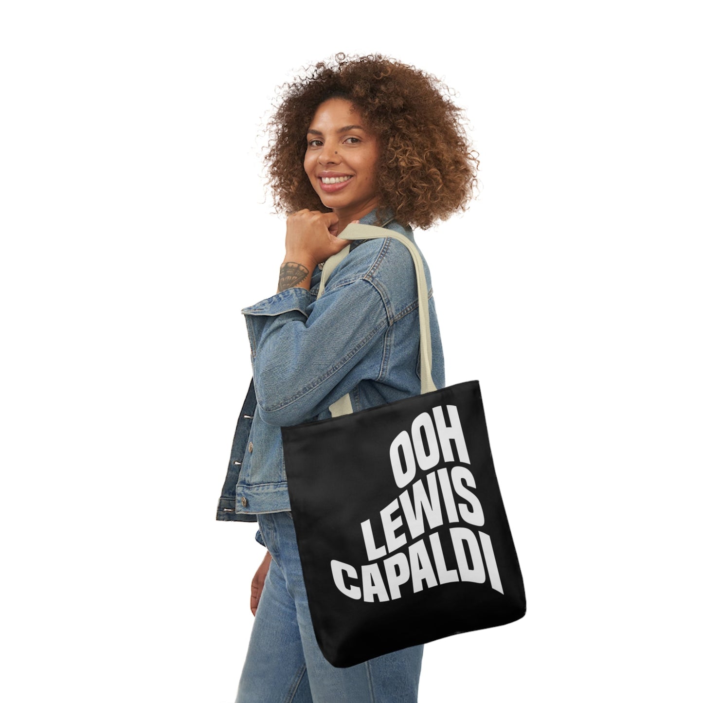 Lewis Capaldi Canvas Tote Bag - Ooh Lewis Capaldi