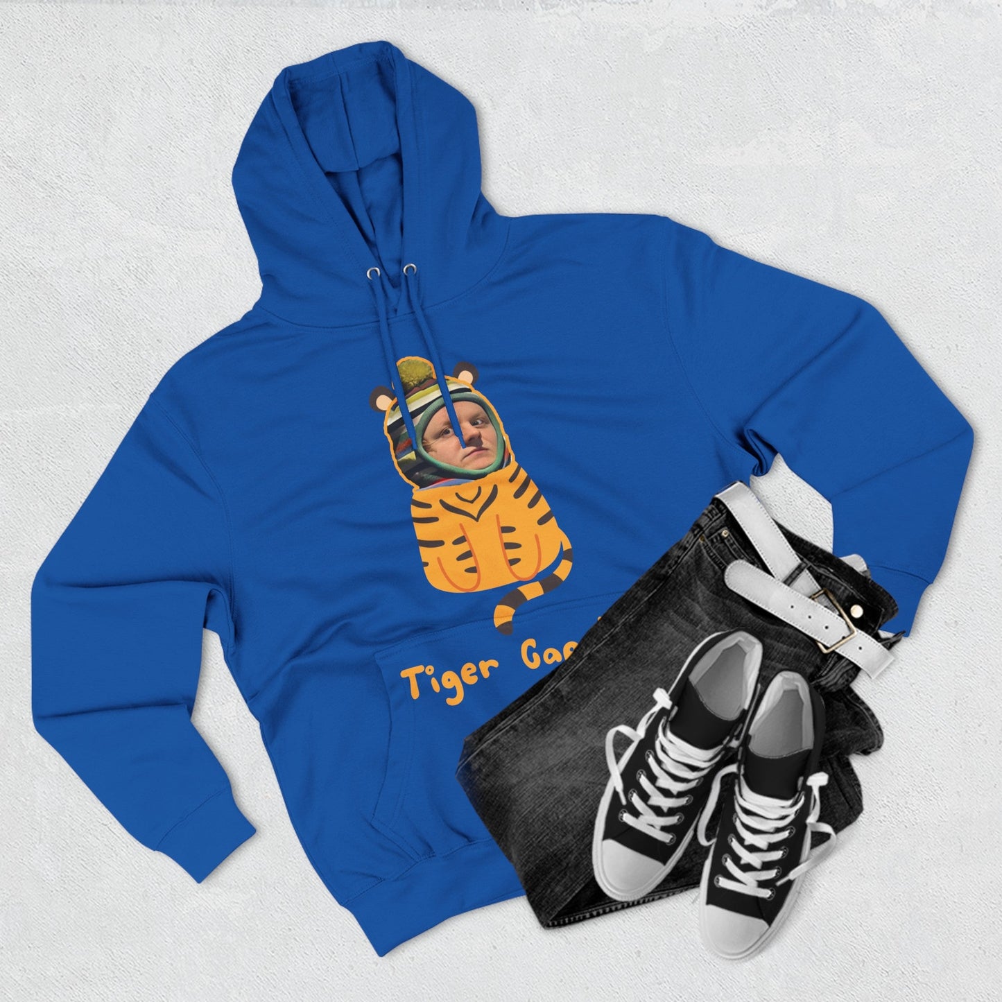 Lewis Capaldi Three-Panel Fleece Hoodie - Tiger Capaldi