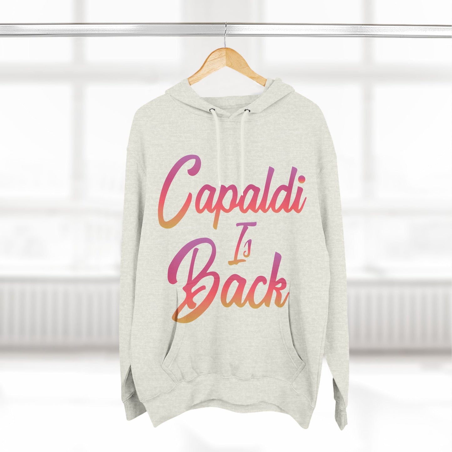 Lewis Capaldi Three-Panel Fleece Hoodie - Capaldi is back