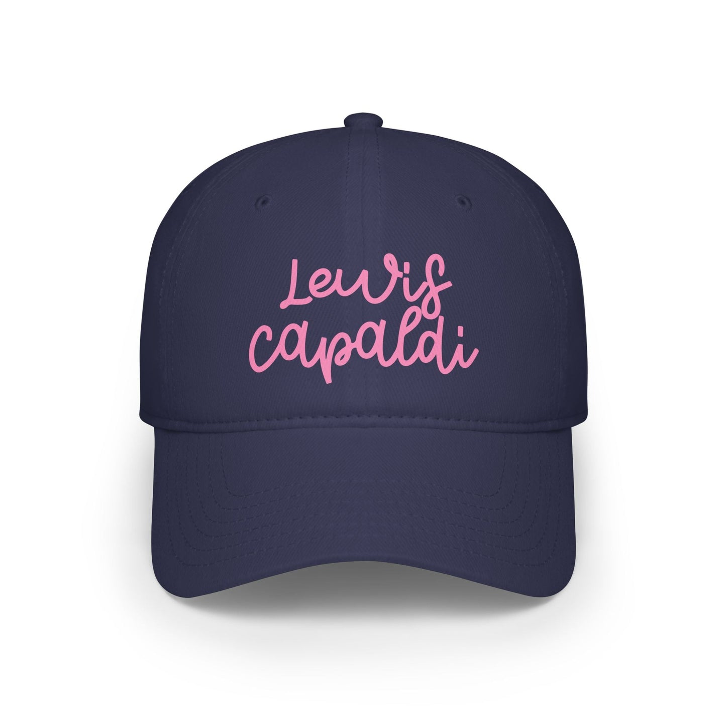 Lewis Capaldi Low Profile Baseball Hat - Writing