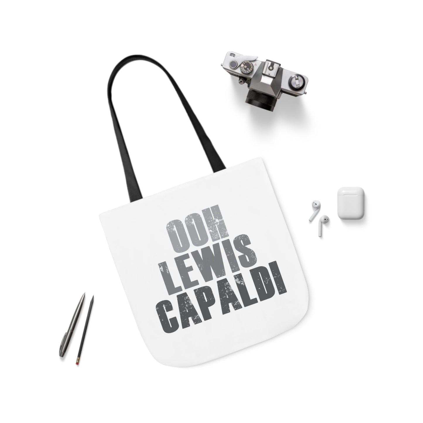 Lewis Capaldi Canvas Tote Bag - Ooh Lewis Capaldi