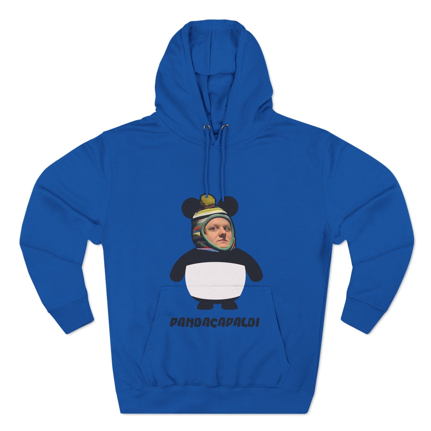 Lewis Capaldi Three-Panel Fleece Hoodie - Panda Capaldi