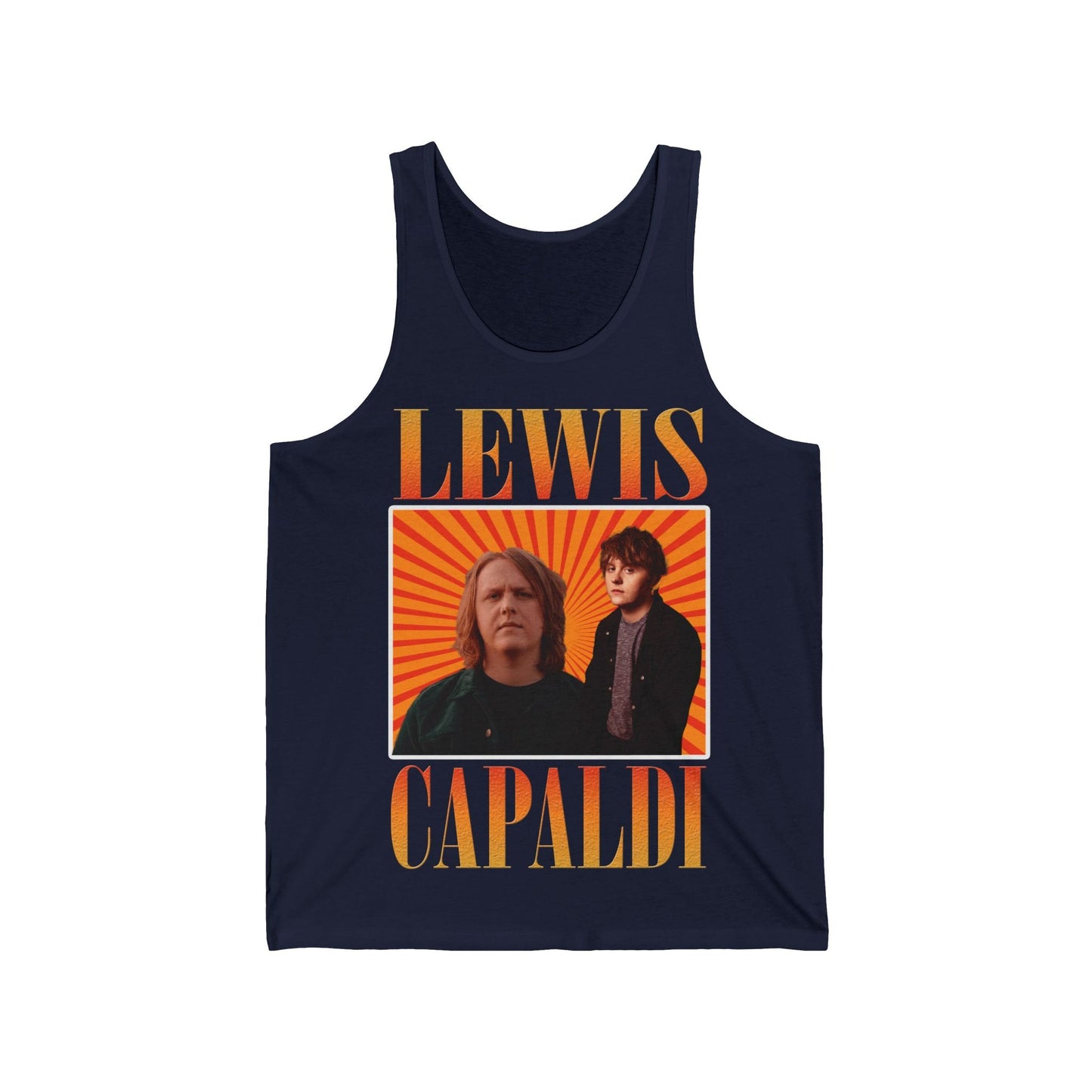 Lewis Capaldi Unisex Jersey Tank Top - Graphic