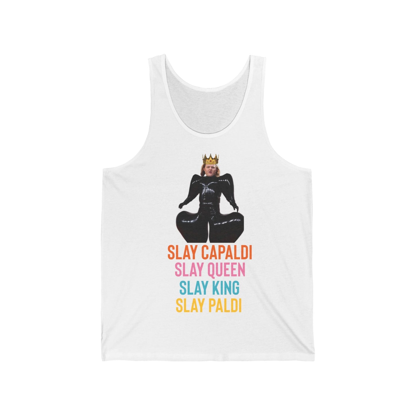 Lewis Capaldi Unisex Jersey Tank Top - Slay Capaldi