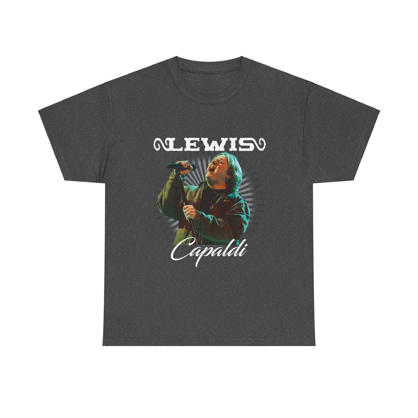 Lewis Capaldi Unisex Heavy Cotton Tee - Graphic