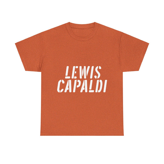 Lewis Capaldi Unisex Heavy Cotton Tee - Writing