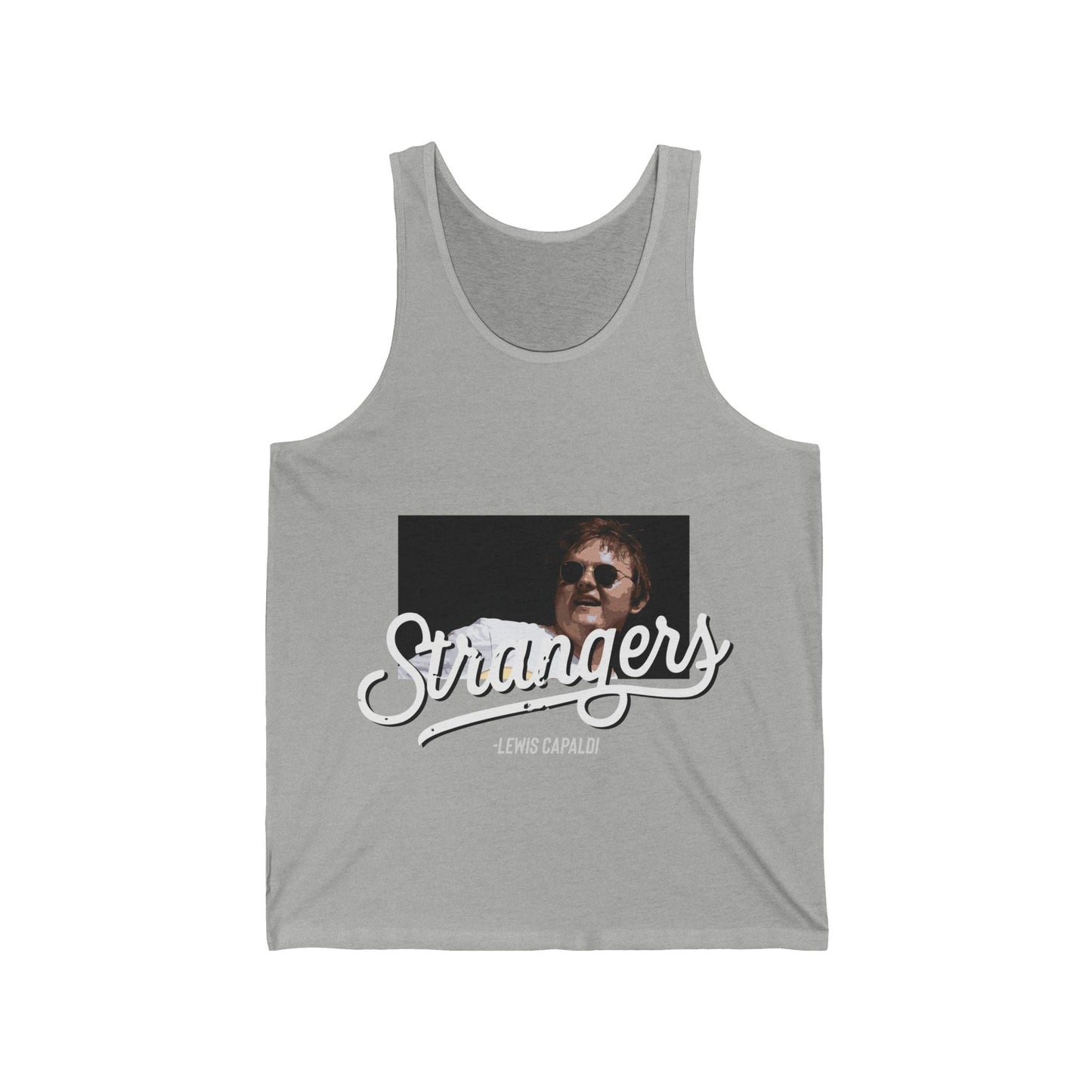 Lewis Capaldi Unisex Jersey Tank Top - Stranger's