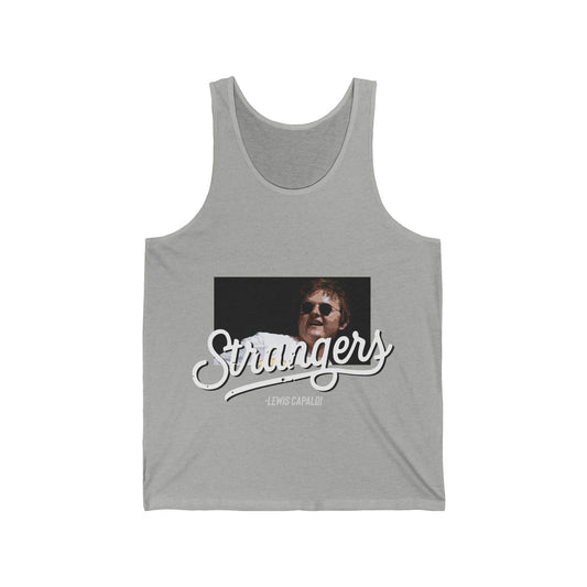 Lewis Capaldi Unisex Jersey Tank Top - Stranger's