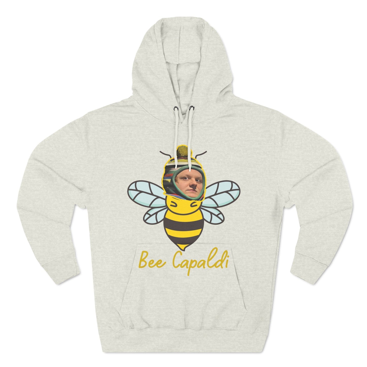 Lewis Capaldi Three-Panel Fleece Hoodie - Bee Capaldi