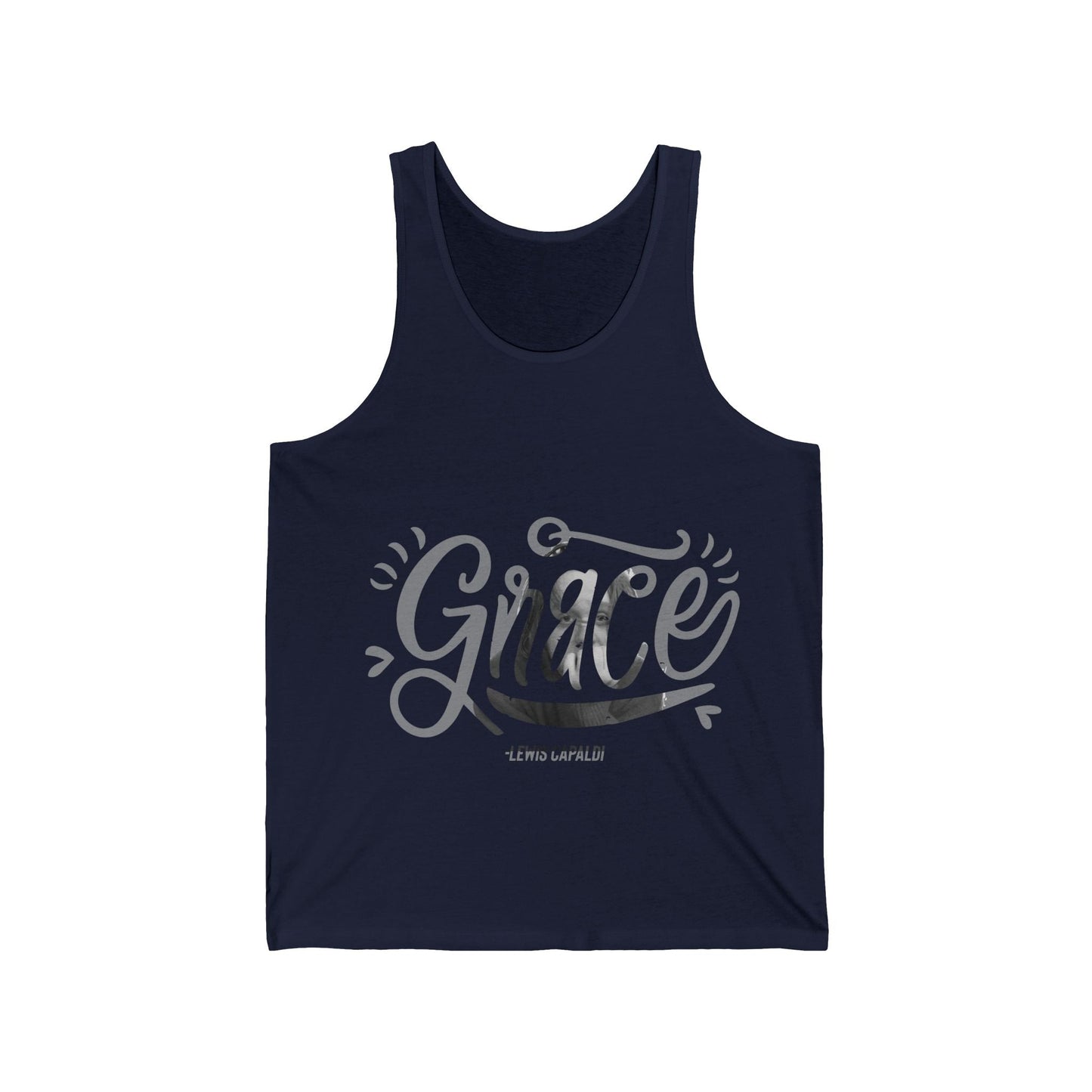 Lewis Capaldi Unisex Jersey Tank - Grace