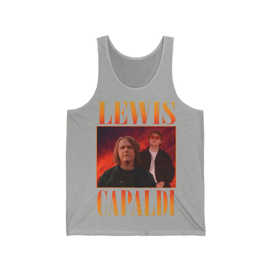 Lewis Capaldi Unisex Jersey Tank Top - Graphic