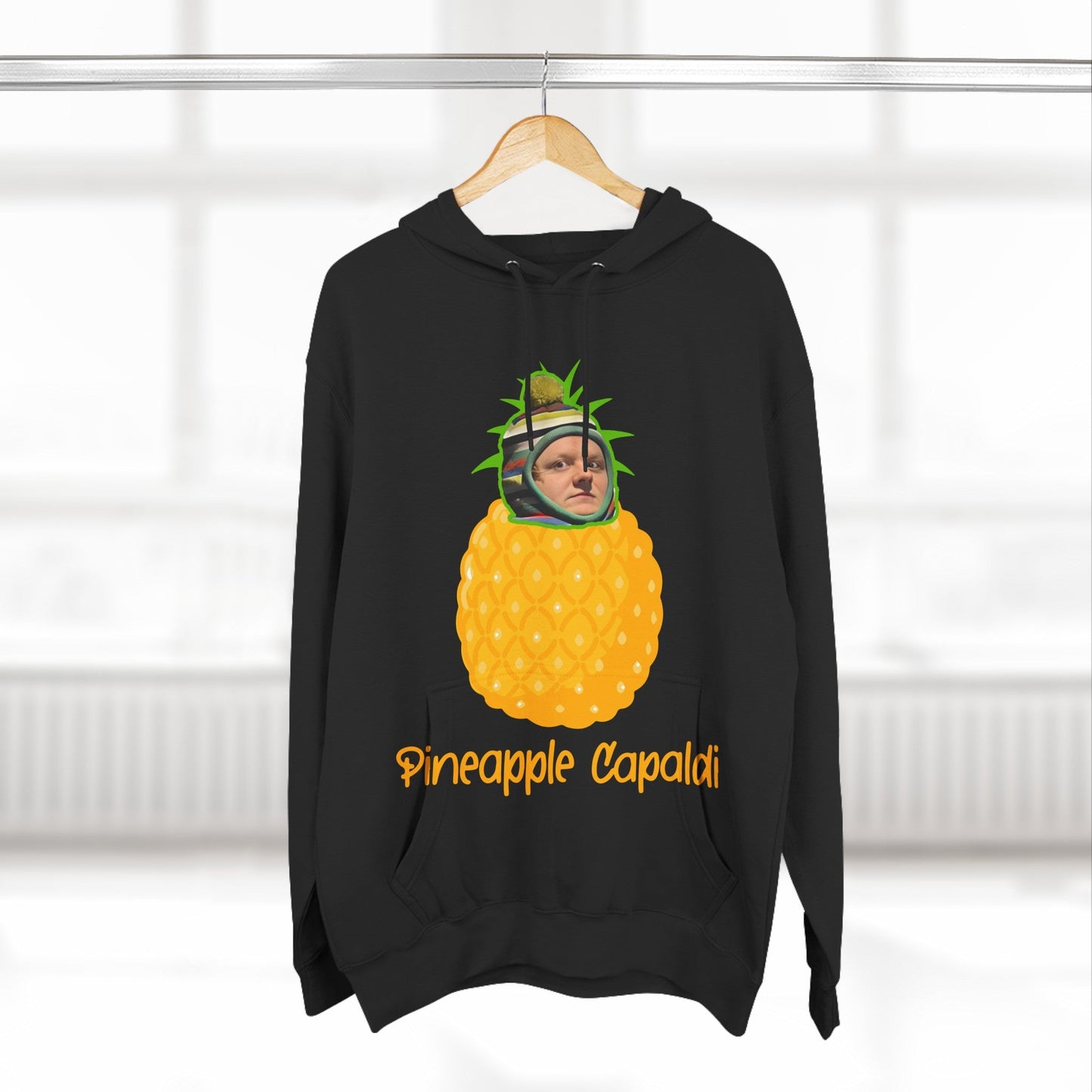 Lewis Capaldi Three-Panel Fleece Hoodie - Pineapple Capaldi