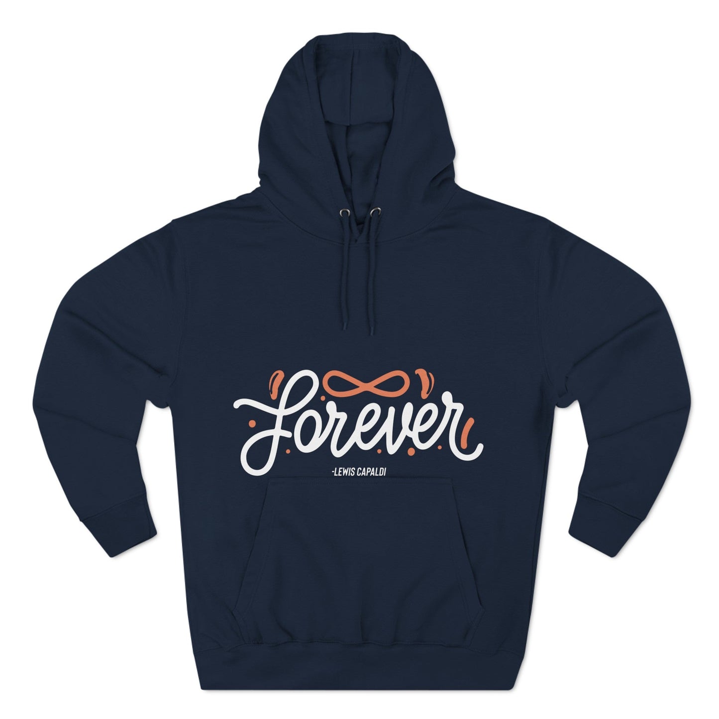 Lewis Capaldi Three-Panel Fleece Hoodie - Forever