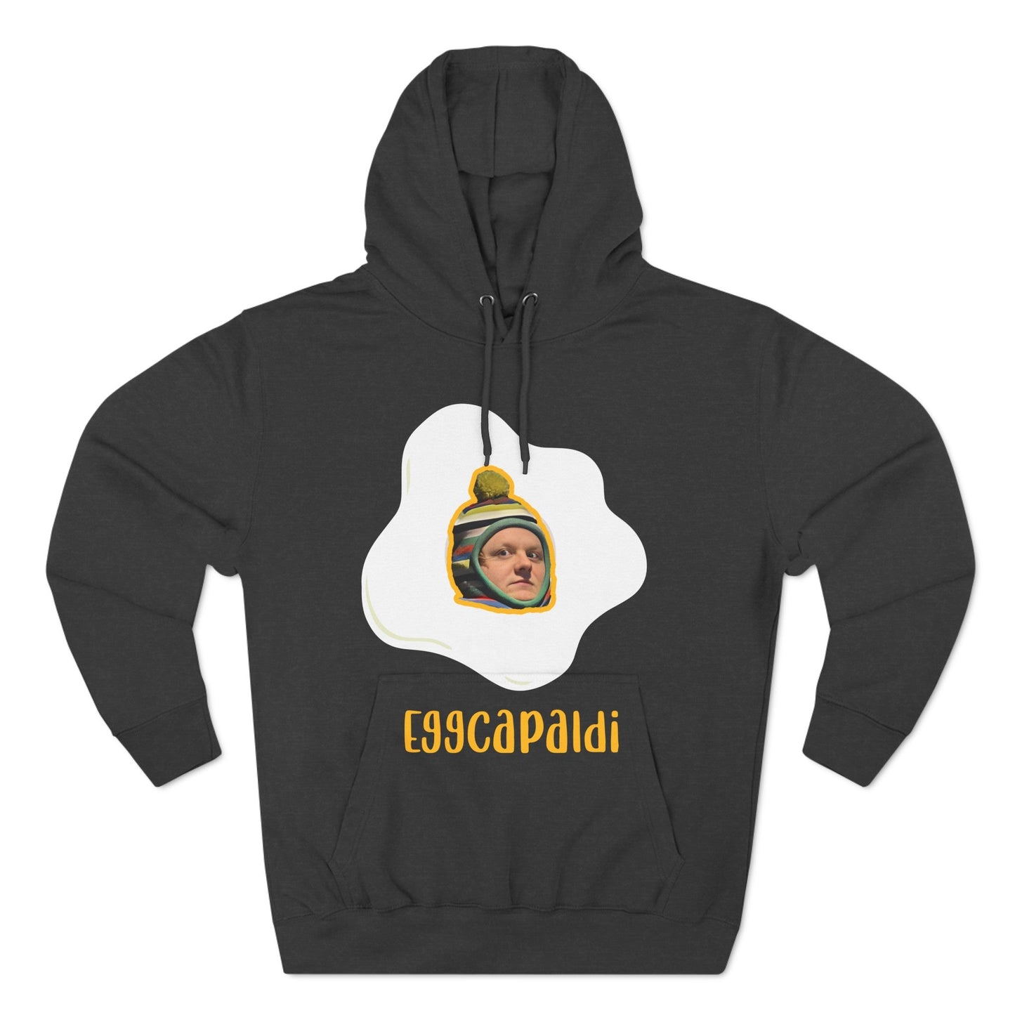 Lewis Capaldi Three-Panel Fleece Hoodie - Egg Capaldi