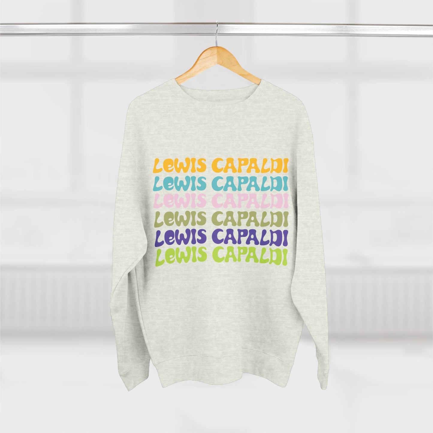 Lewis Capaldi Unisex Crewneck Sweatshirt - Writing