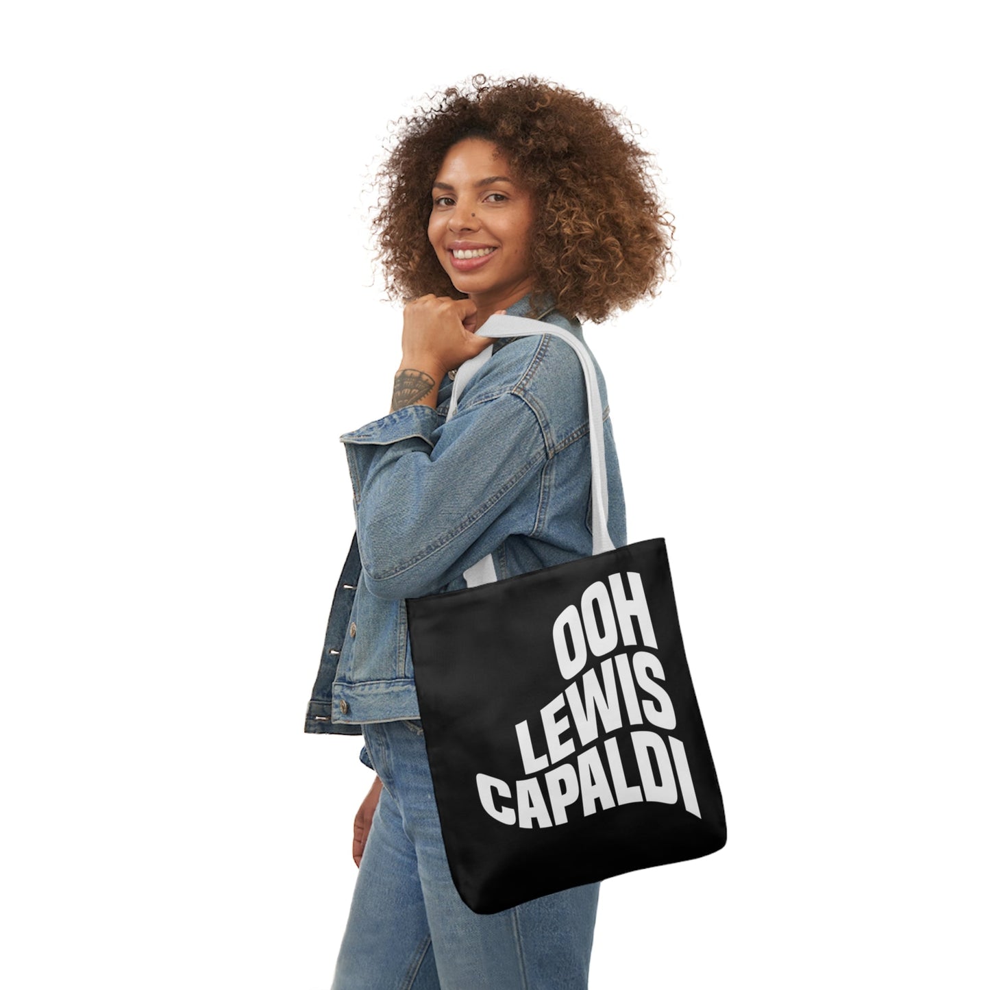 Lewis Capaldi Canvas Tote Bag - Ooh Lewis Capaldi