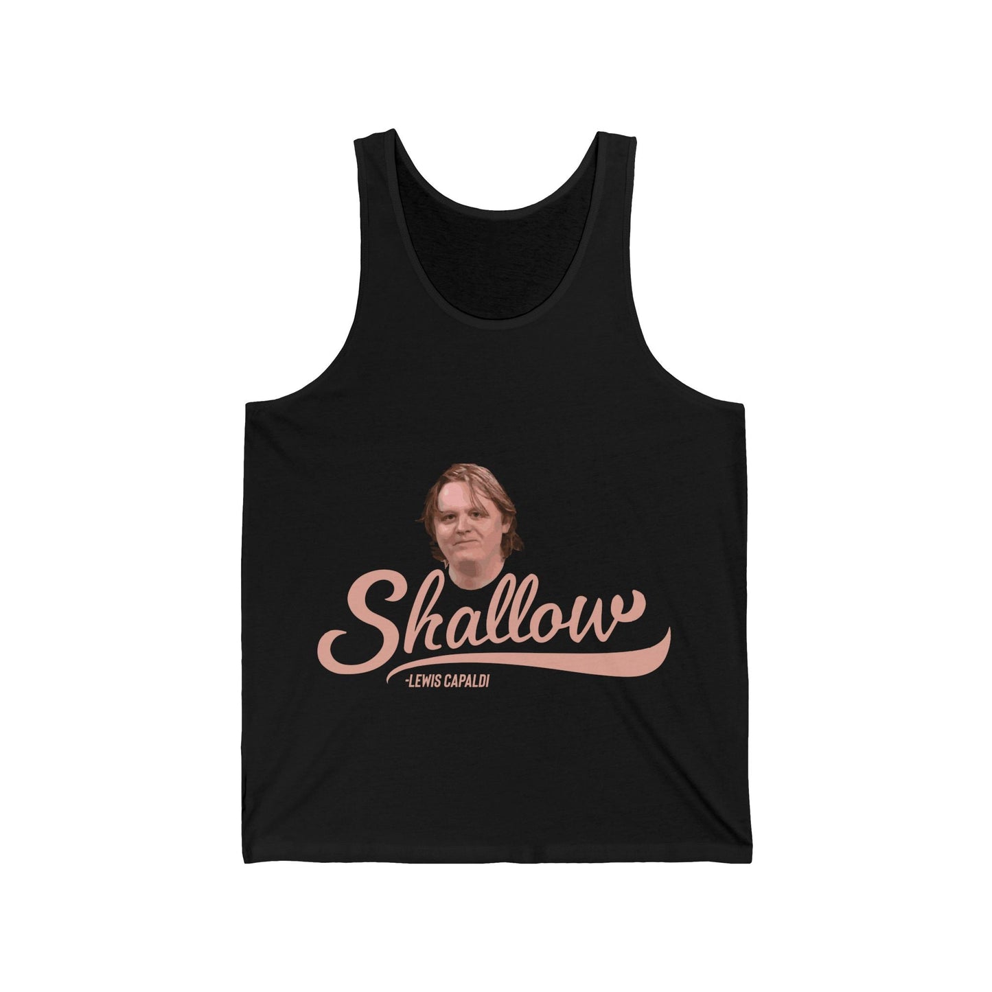 Lewis Capaldi Unisex Jersey Tank - Shallow