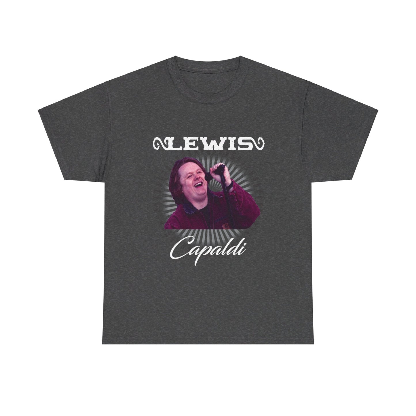 Lewis Capaldi Unisex Heavy Cotton Tee - Graphic