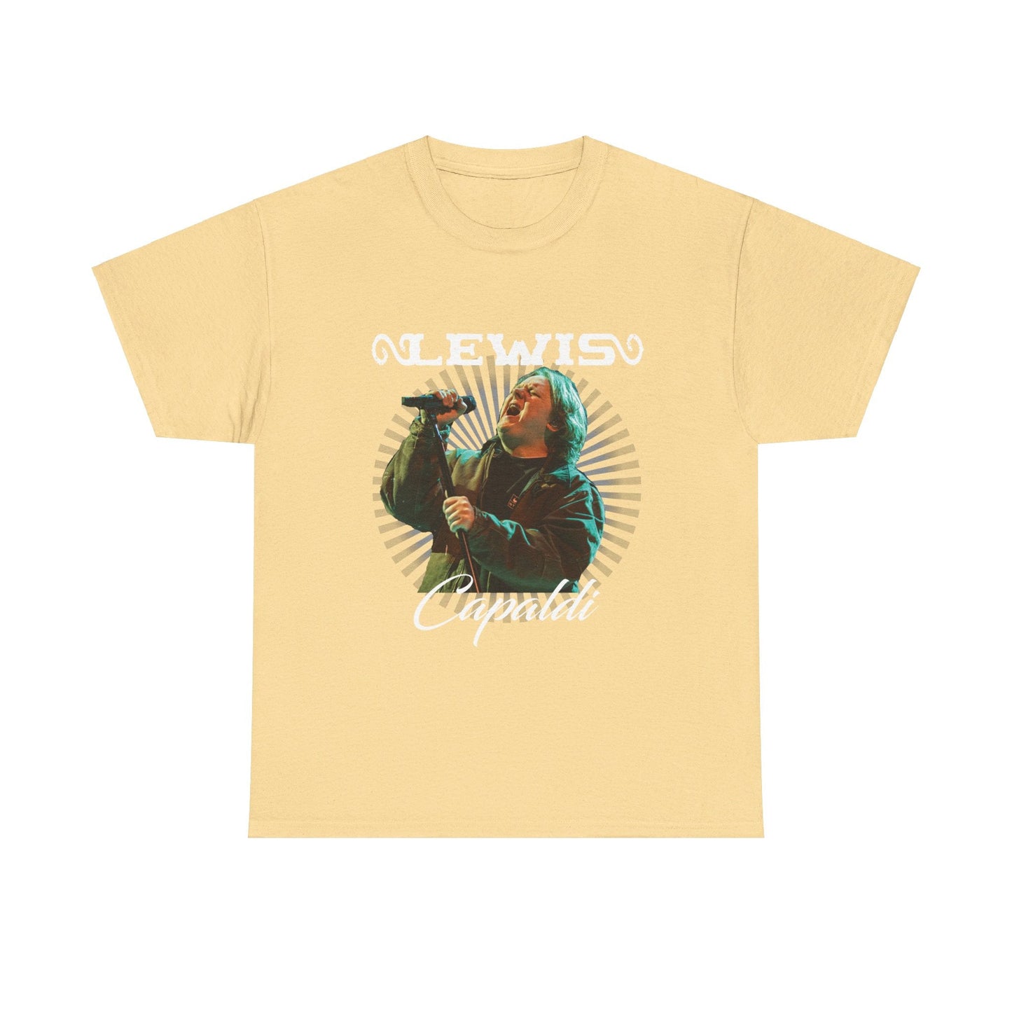 Lewis Capaldi Unisex Heavy Cotton Tee - Graphic