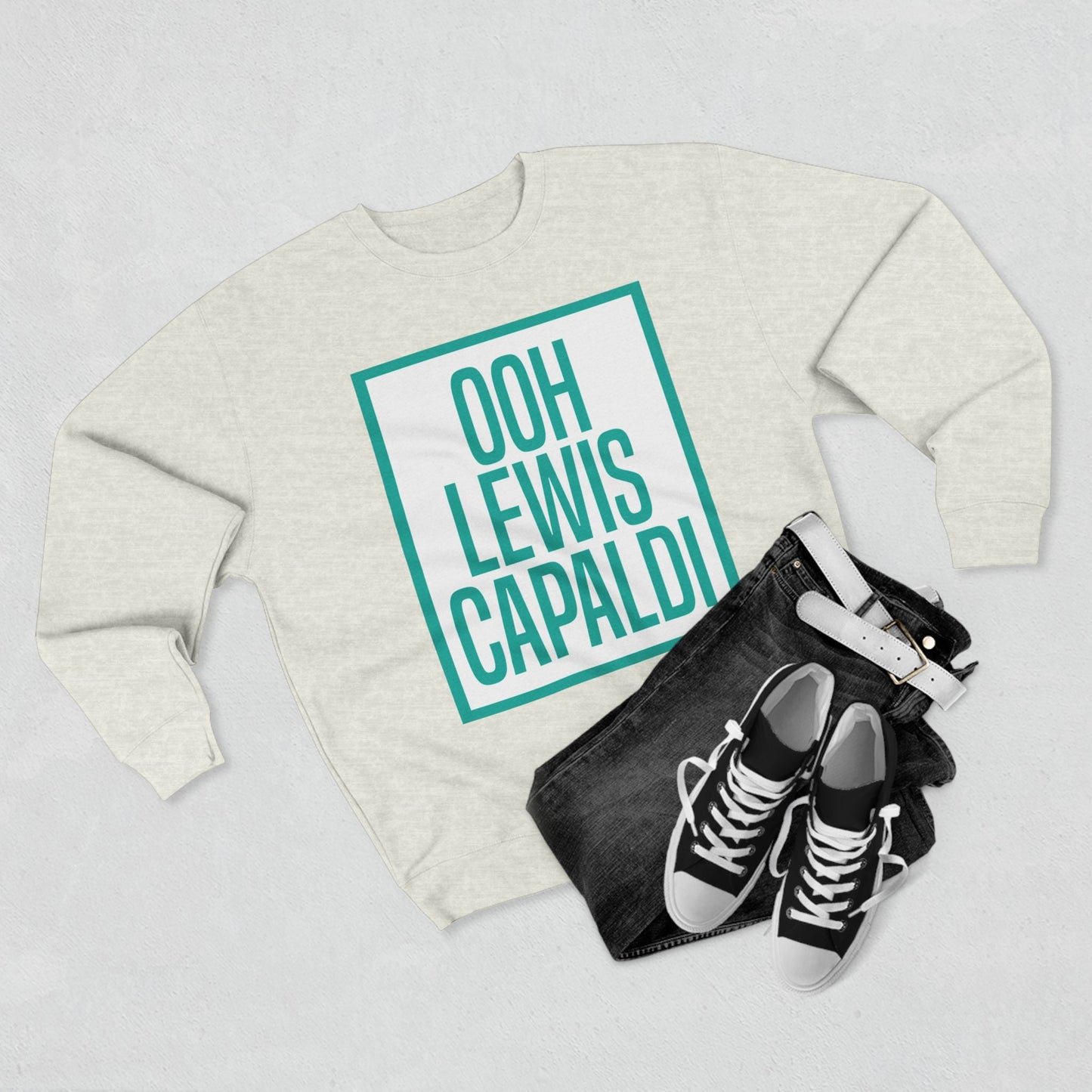 Lewis Capaldi Unisex Crewneck Sweatshirt - Ooh Lewis Capaldi