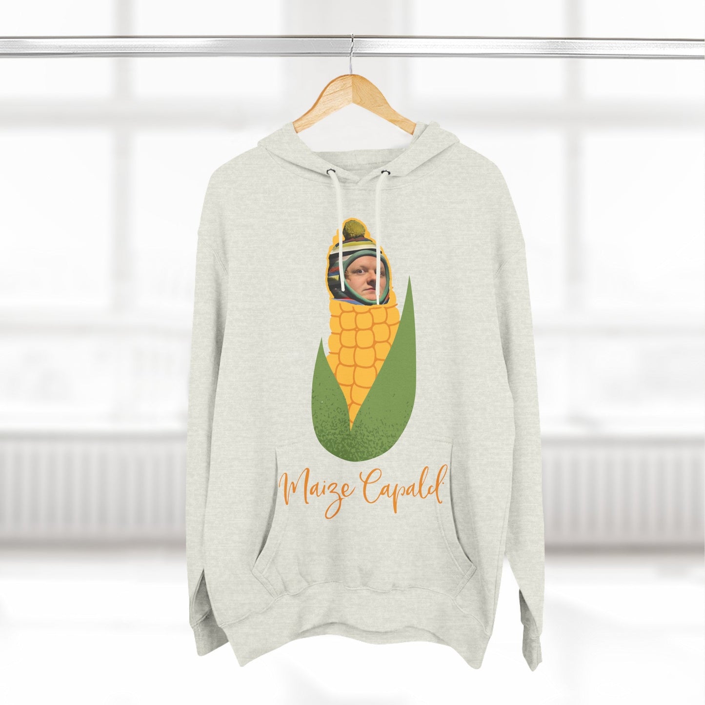 Lewis Capaldi Three-Panel Fleece Hoodie - Maize Capaldi