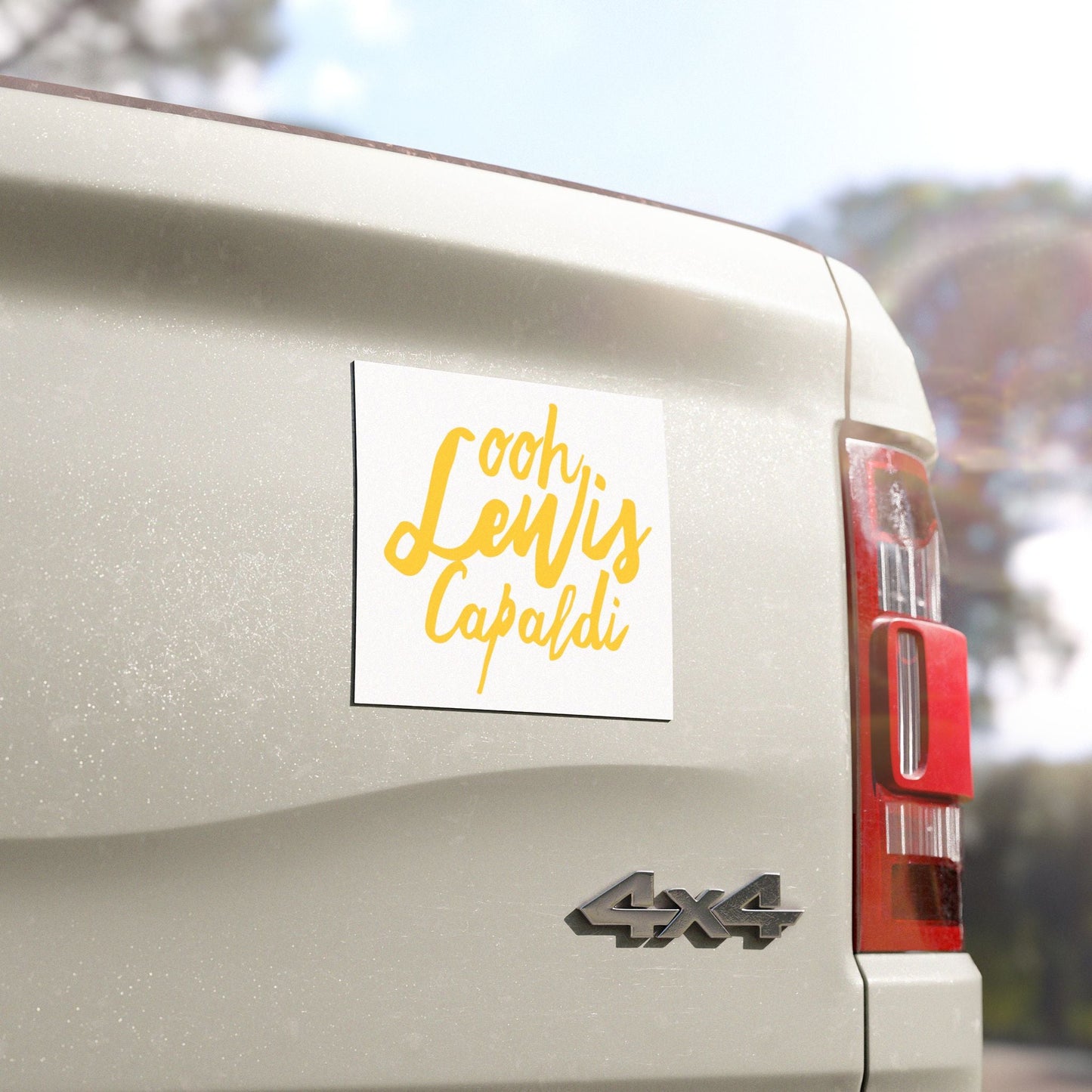 Lewis Capaldi Car Magnets - Ooh Lewis Capaldi