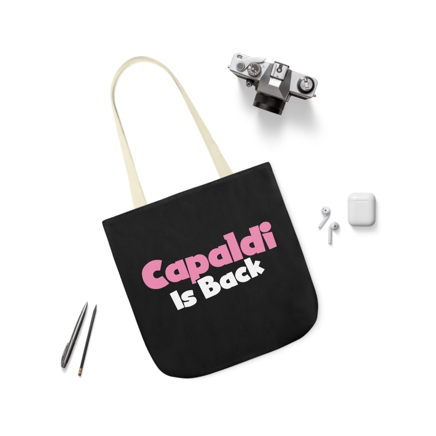 Lewis Capaldi Canvas Tote Bag - Capaldi is back