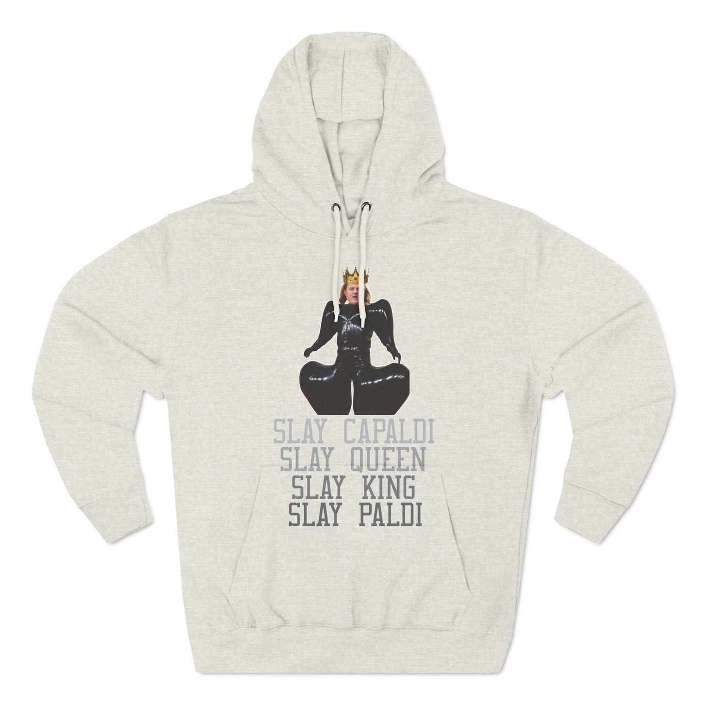 Lewis Capaldi Three-Panel Fleece Hoodie - Slay Capaldi