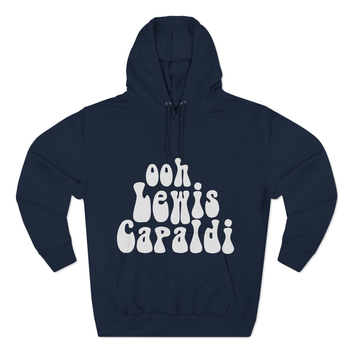 Lewis Capaldi Three-Panel Fleece Hoodie - Ooh Lewis Capaldi