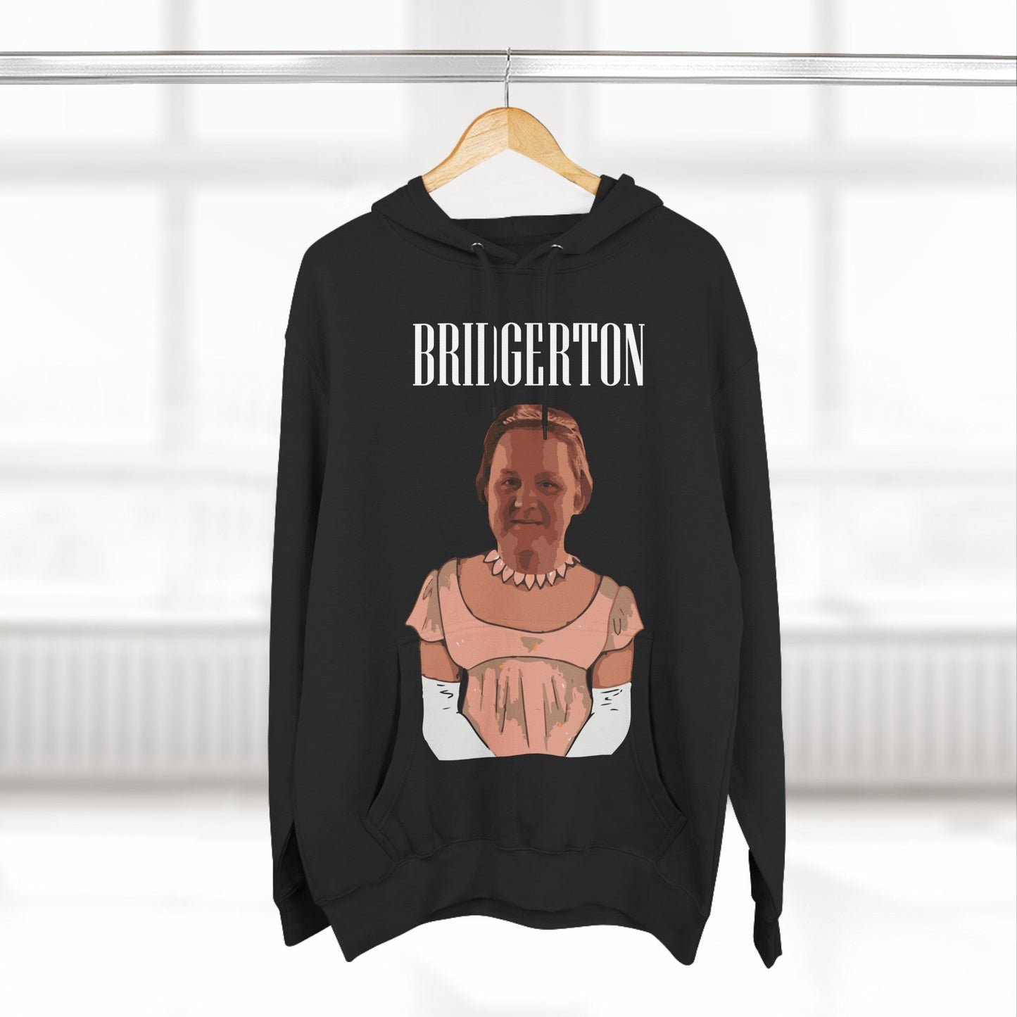 Lewis Capaldi Three-Panel Fleece Hoodie - Bridgerton