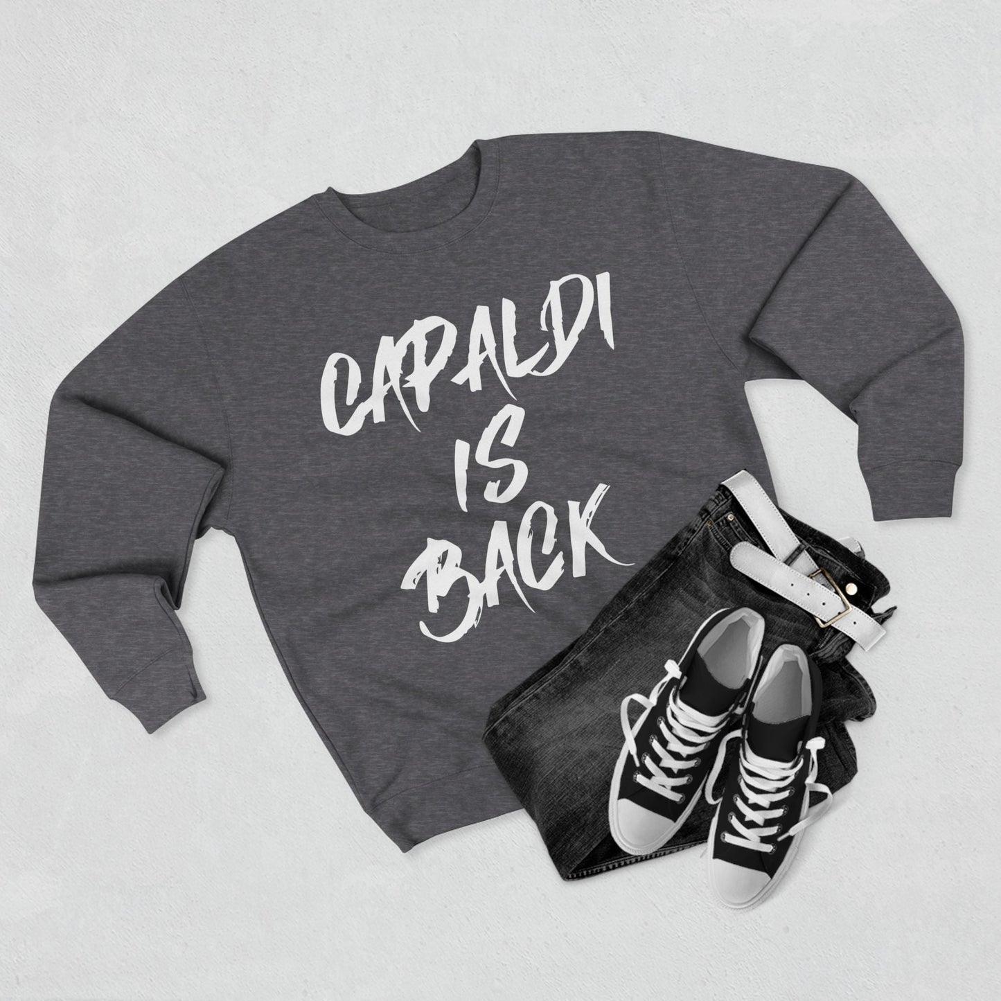 Lewis Capaldi Unisex Crewneck Sweatshirt - Capaldi Is Back