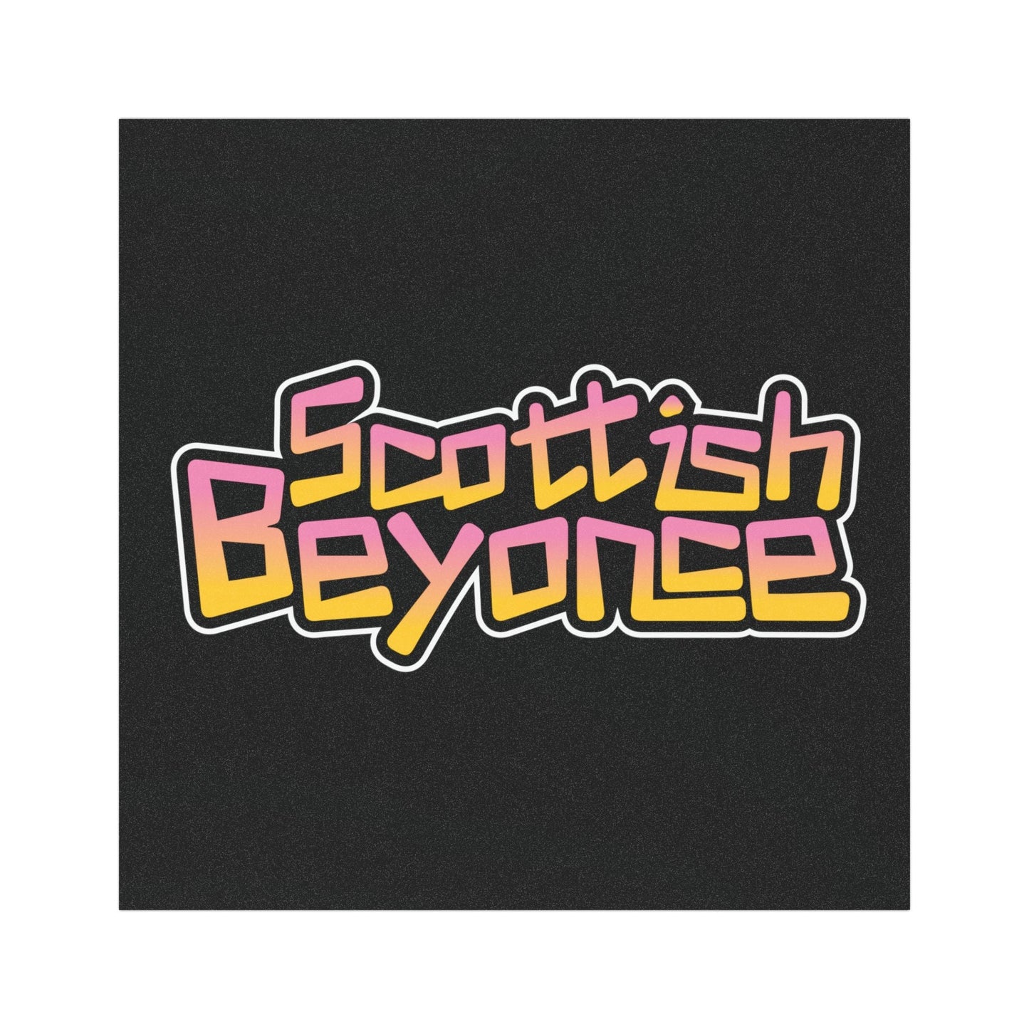 Lewis Capaldi Car Magnets - Scottish Beyonce