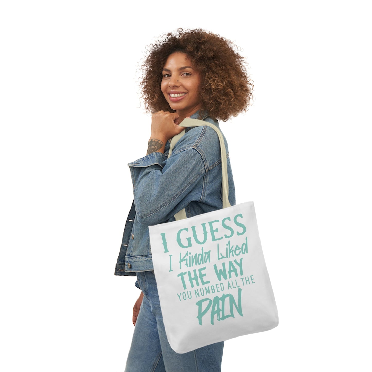 Lewis Capaldi Canvas Tote Bag - Lyrics