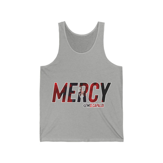 Lewis Capaldi Unisex Jersey Tank Top - Mercy