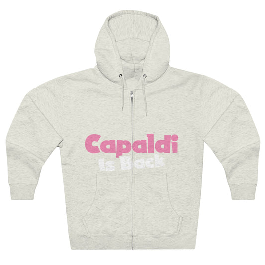 Lewis Capaldi Unisex Zip Hoodie - Capaldi is back