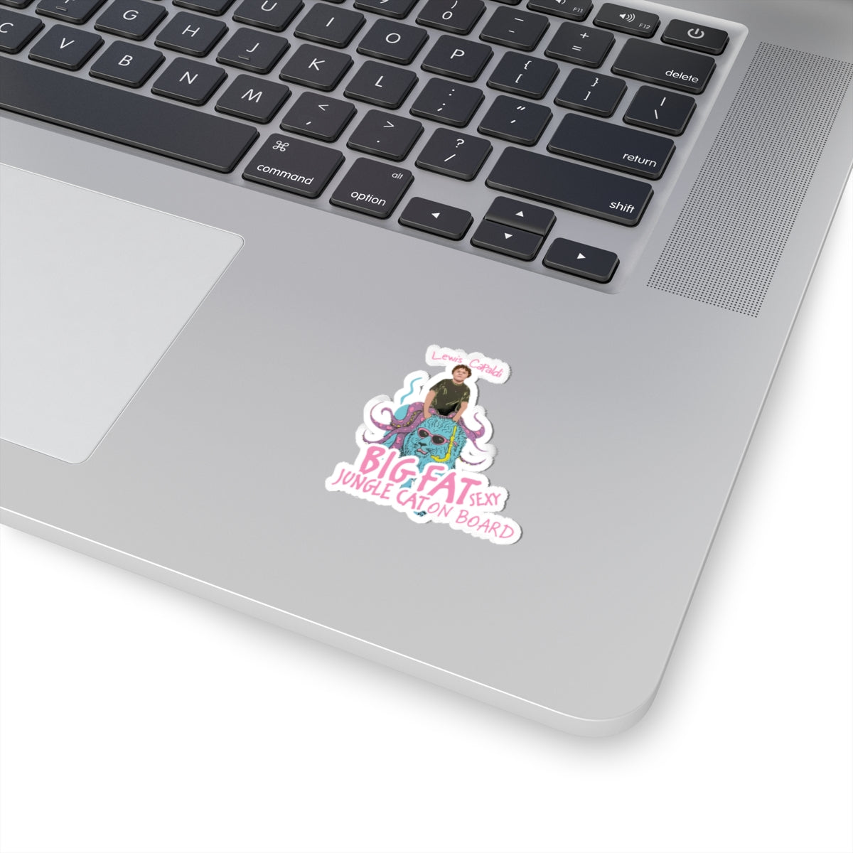 Lewis Capaldi Kiss-Cut Stickers - Big Fat Sexy Jungle Cats