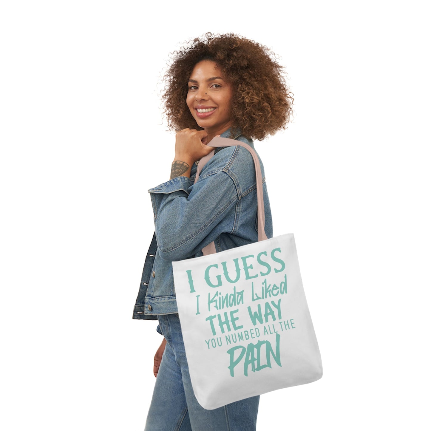 Lewis Capaldi Canvas Tote Bag - Lyrics