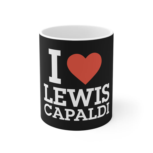 Lewis Capaldi Mug - I Love Lewis Capaldi